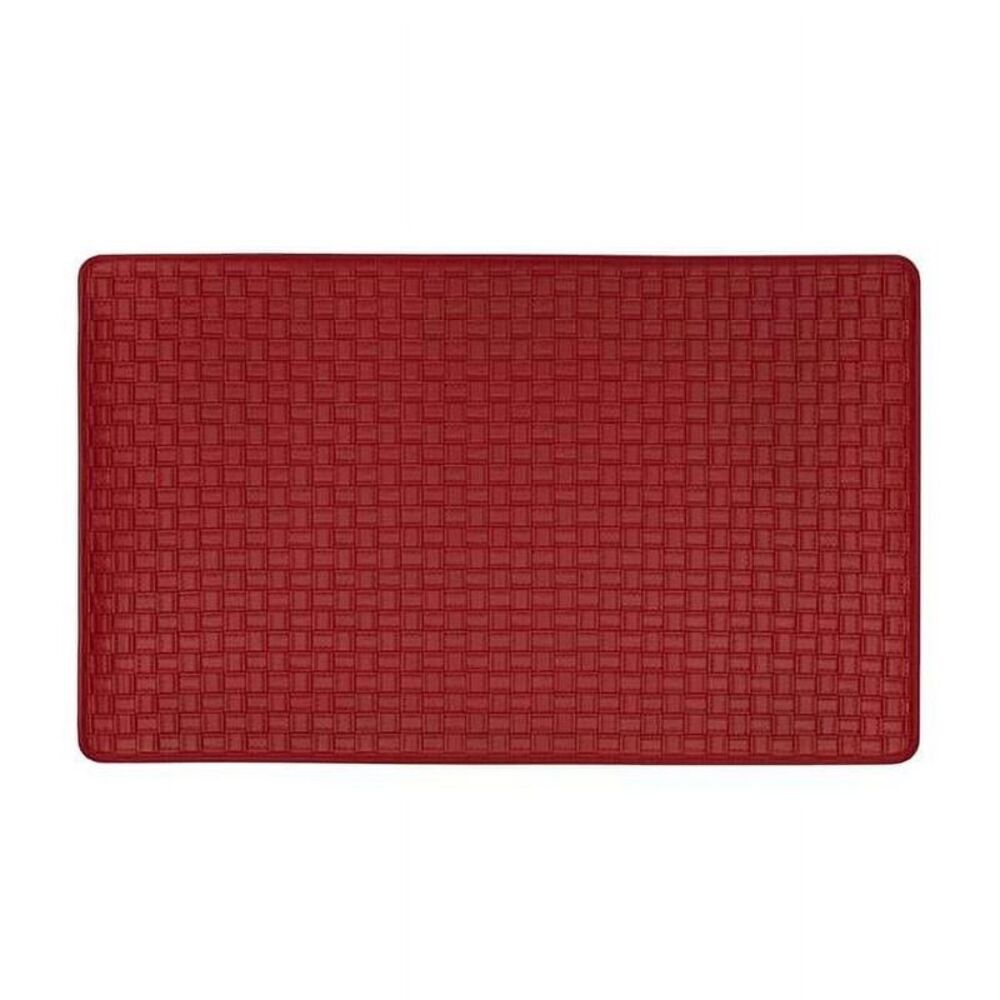 18 x 30 in. Woven-Embossed Faux-Leather Anti-Fatigue Mat, Lava